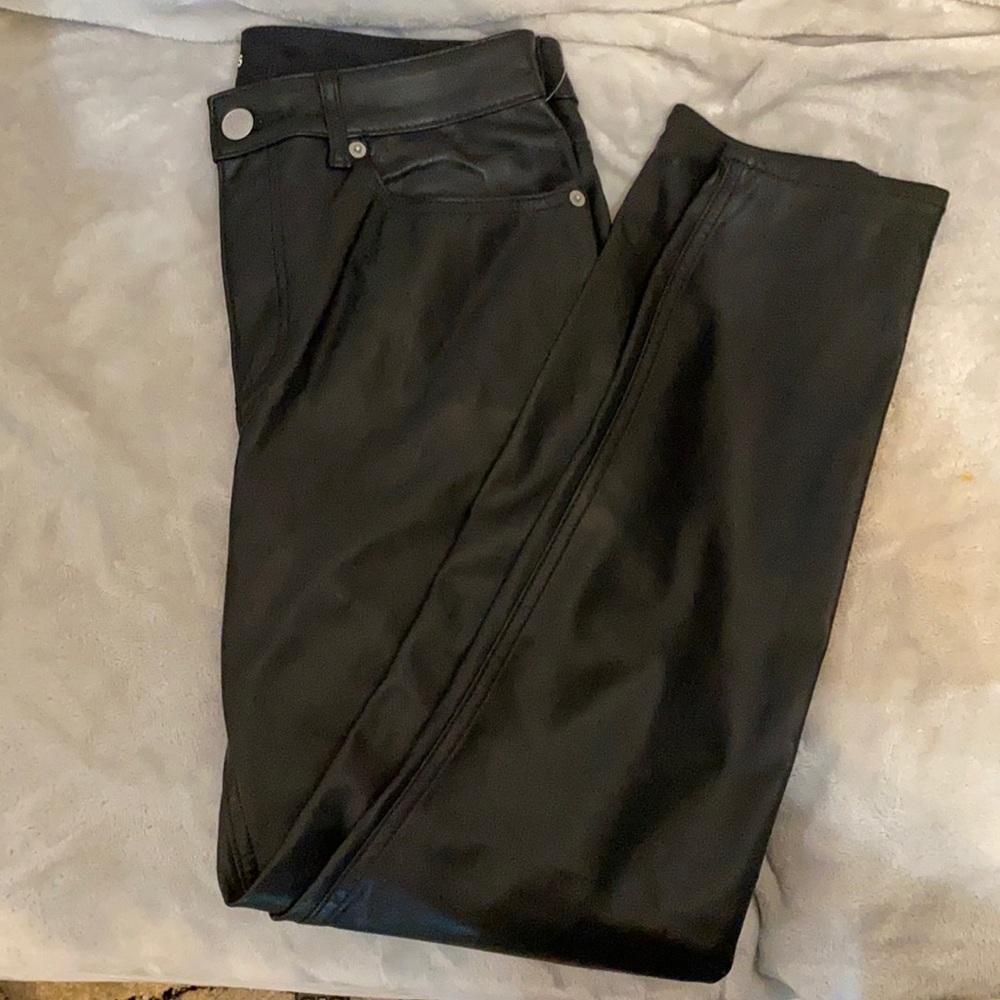 Express pants faux leather